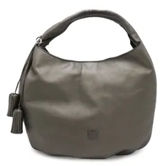 LOEWE ロエベ ヴィエント30 アナグラム ショルダーバッグ ワンショルダーバッグ 肩掛け フリンジチャーム ナッパレザー メタリックシルバー LOEWE ロエベ ヴィエント30 アナグラム ショルダーバッグ ワン