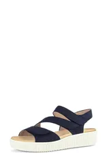 ガボール レディース シューズ ヒール サンダル Gabor 83600 Sandal Dark Blue ブルーのサムネイル