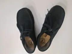 クラークス ワラビー ブラック