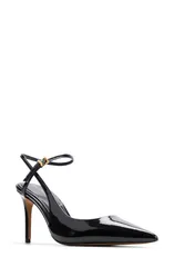 アルド レディース シューズ ヒール アンクル ALDO Kymmberly Pointed Toe Ankle Strapump Black ブラックのサムネイル