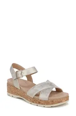 ドクター・ショール レディース シューズ ヒール プラットフォーム サンダル アンクル Dr Scholls Free Love Ankle Straplatform Slide Sandal Tauのサムネイル