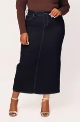 スリンク レディース ボトムス デニムパンツ スカート マキシ SLINK Jeans Denimaxi Skirt Ava デニム