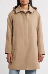 ロンドンフォグ レディース アウター ジャケット・ブルゾン コート London Fog Heritage Bonded Trench Raincoat with Removable Hood Briのサムネイル