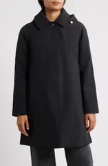 ロンドンフォグ レディース アウター ジャケット・ブルゾン コート London Fog Heritage Bonded Trench Raincoat with Removable Hood Blaのサムネイル