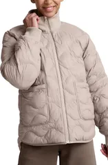ビヨンドヨガ レディース アウター ジャケット・ブルゾン キルティング Beyond Yoga TwoWay Reversible Quilted Jacket Oat Latte