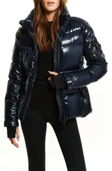 サム レディース アウター ジャケット・ブルゾン コート ダウン SAM Freestyle Wateresistant Down Puffer Coat Dark Marine