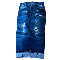 DSQUARED2 ペイント加工 ダメージデニムパンツ サイズ44 - メルカリ