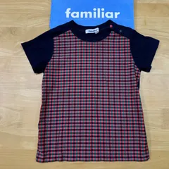 ファミリアチェックTシャツ◎極美品◎サイズ110