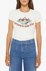 マザー レディース トップス Tシャツ MOTHER Little Goodie Tee Cherry On Topのサムネイル