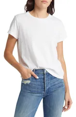 マザー レディース トップス Tシャツ MOTHER Little Goodie Tee Bright White ホワイトのサムネイル