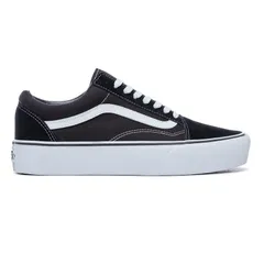 バンズ レディース シューズ スニーカー Vans Old Skool Plf Ld00 BlackWhite ホワイト