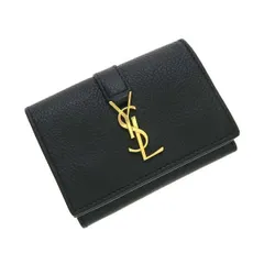 サンローラン･パリ YSLライン オリガミ タイニーウォレット  669959【Aランク】【中古】