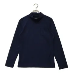 中古 レディース キャロウェイ Callaway 長袖シャツ L 紺 ネイビー ハイネック モックネック ストレッチ
