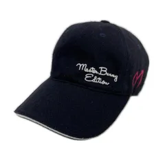 中古 マスターバニーエディション MASTER BUNNY EDITION キャップ フリー ネイビー 紺 秋冬素材 起毛素材