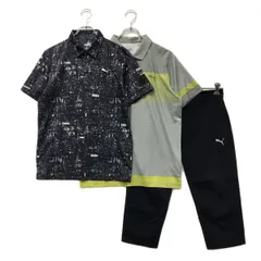 中古 メンズ プーマ PUMA コーディネートセット M 初ラウンド コースデビュー