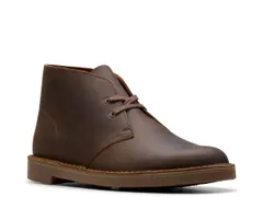クラークス メンズ シューズ ブーツ・レインブーツ Clarks Shepton Chukka Boot Dark Brown Leather ブラウン