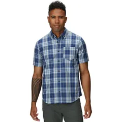 アウトドアリサーチ メンズ トップス シャツ 半袖 Outdoor Research Rooftop ShortSleeve Shirt Mens Olympic Plaid チェックのサムネイル
