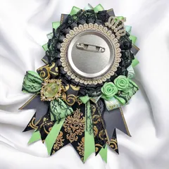 痛ロゼット 痛バッグ 推し活 緑