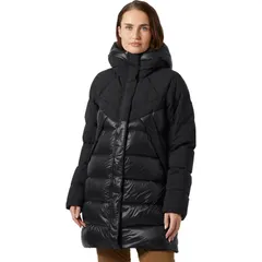ヘリーハンセン レディース アウター ジャケット・ブルゾン パーカー ダウン Helly Hansen Winter Bliss Down Parka Womens Black ブラック