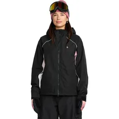 ボルコム レディース アウター ジャケット・ブルゾン Volcom Stone Smokeshow 20K Jacket Womens Black ブラックのサムネイル