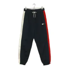 中古 メンズ トミーヒルフィガー TOMMY HILFIGER パンツ L 紺 メッシュ裏地 ウエストゴム