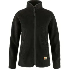 フェールラーベン レディース アウター ジャケット・ブルゾン フリース Fjallraven Vardag Pile Fleece Womens Black ブラックのサムネイル