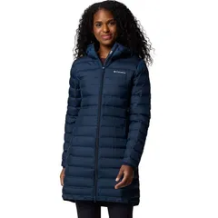 コロンビア レディース アウター ジャケット・ブルゾン フーデッドジャケット ダウン ジャケット Columbia Lake 22 II Down Long Hooded Jacket Womens Collegiate Navy ネイビー