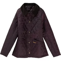 バブアー レディース アウター ジャケット・ブルゾン ジャケット Barbour Annandale Quilt Jacket Womens Black Cherry ブラック