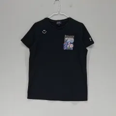 AI 92% パーリーゲイツ レディース 100 半袖ラウンドTシャツ 夏 ブラック 06580