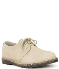 ビルケンシュトック メンズ シューズ ドレスシューズ オックスフォード スエード レース Birkenstock Mens Uppsala Suede Lace Up Oxfords Green グリのサムネイル