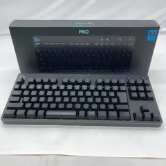 【中古】Logicool PRO Gaming Keyboard G-PKB-002LN ゲーミングキーボード ブラック 有線 2022年[19]