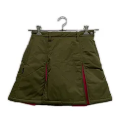 未使用品 レディース ジャックバニー Jack Bunny!! スカート 1(M) カーキ 中綿入り 一体型インナーパンツ付き