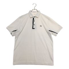 極美品 SLDO. エスルド ゴルフ ポロシャツ ボタンダウン L 白 日本製