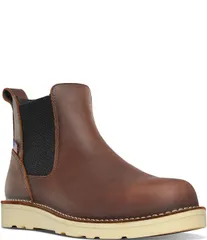 ダナー メンズ シューズ ブーツ・レインブーツ チェルシーブーツ チェルシー レザー Danner Mens Bull Run Leather 6 Chelsea Boots Brown ブラウン