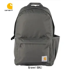 Carhartt（カーハート）　Classic Backpack　（B0000553）　Gravel（グレー）   ONE_SIZE　バックパック　リュック　デイパック　通勤　通学　耐久性　撥水　シンプル　大容量　メンズ　レディース　ユニセックスのサムネイル