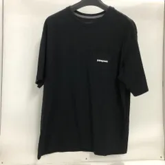 02w24108 patagonia パタゴニア  ポケット付きTシャツ  ブラック M  メキシコ製 メンズ  半袖Ｔシャツ  コットン  【中古品】