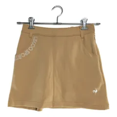 中古 レディース ルコックスポルティフ le coq sportif スカート S ベージュ 一体型インナーパンツ 秋冬のサムネイル