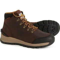 カーハート メンズ シューズ ブーツ・レインブーツ レザー Carhartt FH5050 Gilmore 5 Work Hiking Boots Waterproof Leather For Men Dark Brown ブラウン