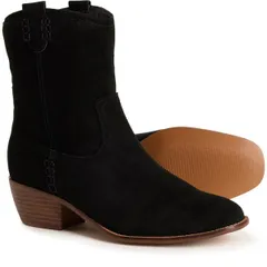 ミア レディース シューズ ブーツ・レインブーツ スエード MIA Lauryn Western Boots Suede For Women Black ブラックのサムネイル