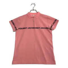 中古 レディース ジャックバニー Jack Bunny!! 半袖ポロシャツ 1(M) ピンク 鹿の子