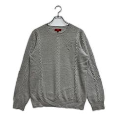 タグ付き未使用品 2023年 キャロウェイ カシミヤ100% ケーブルニット M
