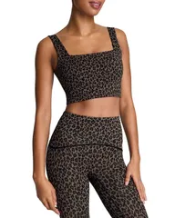 スパンク レディース トップス タンクトップ SPANX Square Neck Shelf Tank Fierce Felineのサムネイル