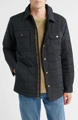 ペンドルトン メンズ アウター ジャケット・ブルゾン キルティング シャツ Pendleton Arroyo Quilted Shirt Jacket Black ブラックのサムネイル