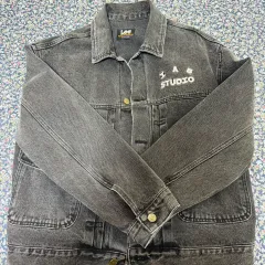 Lee AB STUOFFICE デニム ジャケット ブラック mサイズ