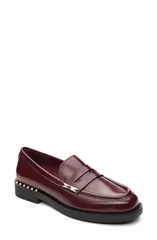アッシュ レディース シューズ スリッポン・ローファー Ash Whisper Stud Penny Loafer Syrahのサムネイル