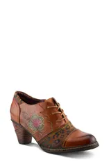スプリングステップ レディース シューズ ヒール Tシャツ LArtiste by Spring Step Hunteera Pump Camel Multi キャメル
