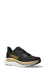 ホカオネオネ レディース シューズ スニーカー HOKA Clifton 10 Running Shoe Black Gold ブラック