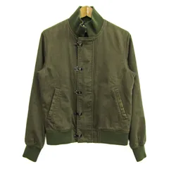 アールニューボールド ブルゾン ジャケット コットン100% アウター メンズ Mサイズ カーキ R.NEWBOLD 【中古】