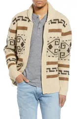 ペンドルトン メンズ アウター パーカー・スウェット セーター Pendleton Original Westerly Sweater TanBrown ブラウンのサムネイル