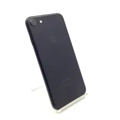 【全額返金保証】【最速発送】 iPhone 7 32GB ブラック au 白ロム 動作確認済 75%